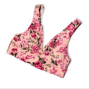 3/$25 Mossimo Supply Co. Floral Bikini Top NWOT